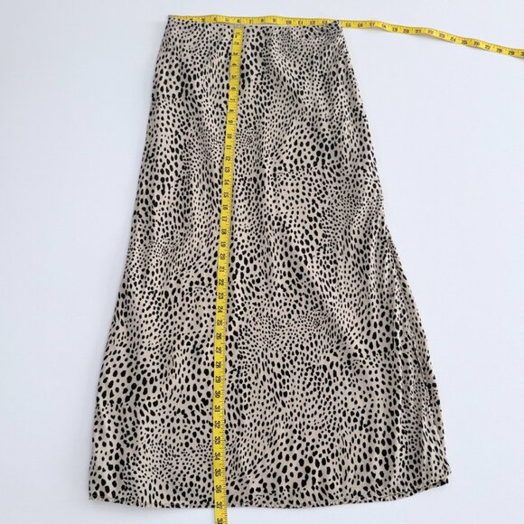 GAP Midi Length Cheetah Print Pull-On Skirt - Picture 5 of 8